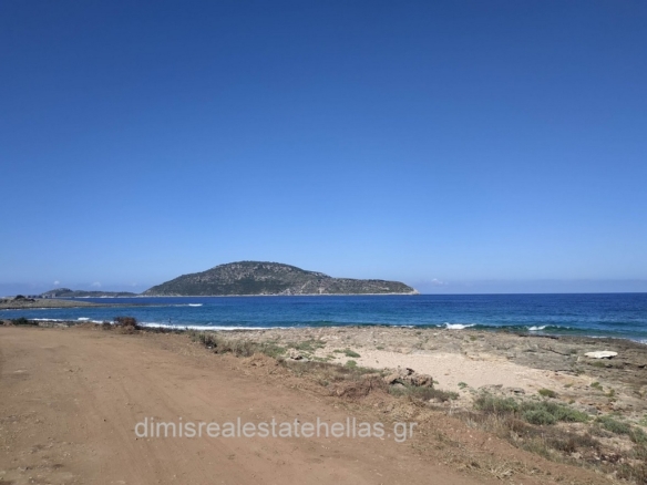 Seaside plot for sale in Marathopoli Messinia